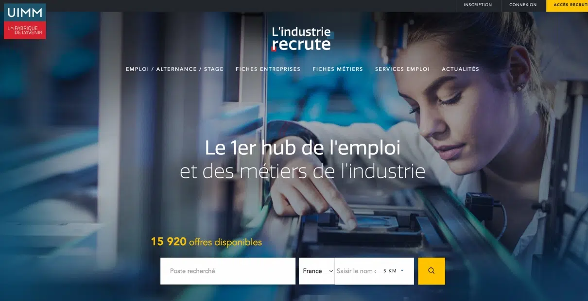 L'Industrie recrute : un des meilleurs sites de recrutement dans l'industrie en 2024